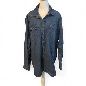 Wrangler Blue Denim Shirt